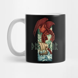 Viking Dragon Mug